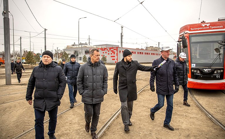 Первый заместитель Председателя Совета Федерации Андрей Яцкин посетил Таганрог