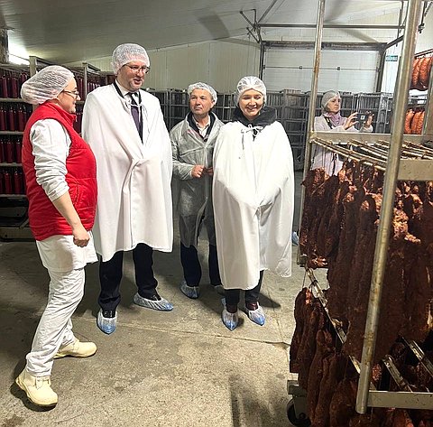 Николай Владимиров посетил одно из ведущих предприятий пищевой промышленности Чувашии