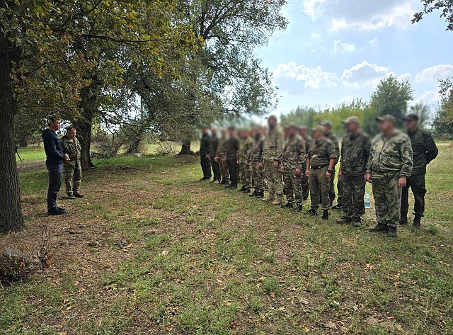 Айрат Гибатдинов поздравил в Ульяновске военный полк с двухлетием со дня основания