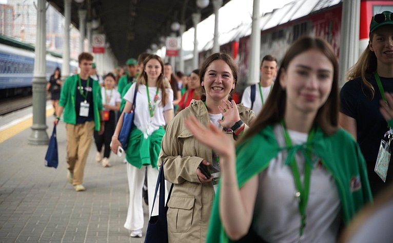 Участники культурно-образовательного проекта «Поезд Памяти» прибыли в Москву