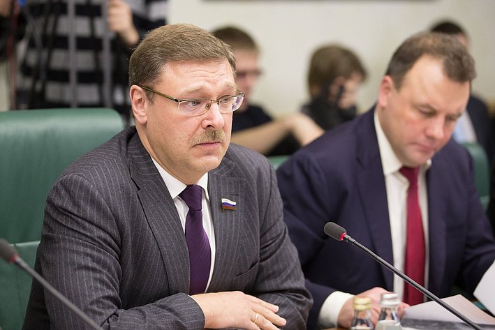 К. Косачев провел заседание Комитета Совета Федерации по международным делам