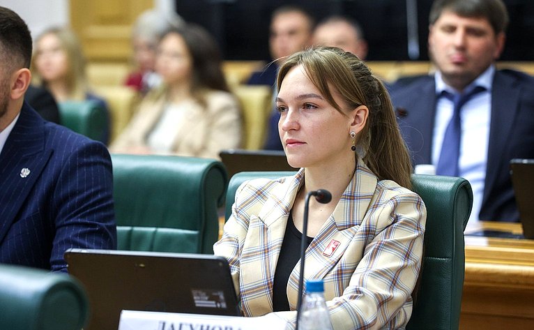 Заседание Палаты молодых законодателей при Совете Федерации