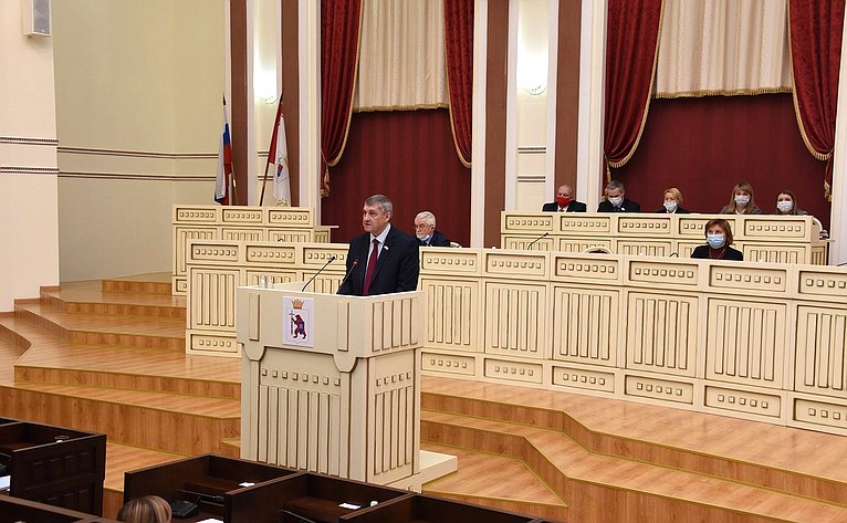 Сергей Мартынов принял участие в 16-й сессии Государственного Собрания Республики Марий Эл