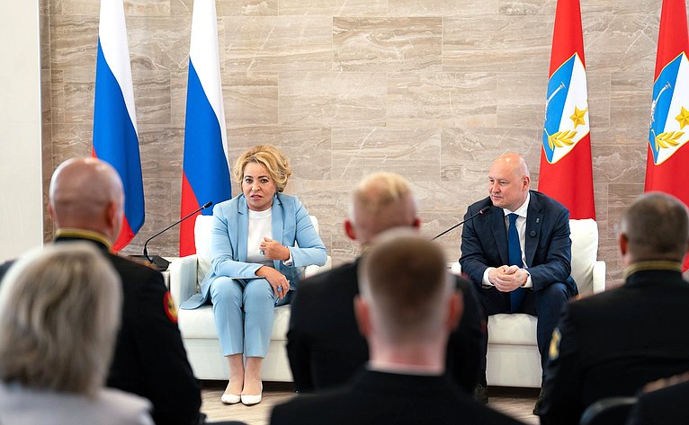Председатель Совета Федерации Валентина Матвиенко провела встречу с участниками СВО и обсудила ход реализации важнейших социальных и инфраструктурных проектов