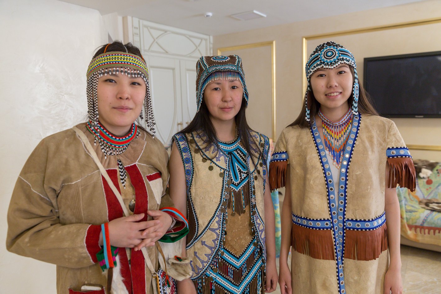 Национальный костюм народов севера эвенки
