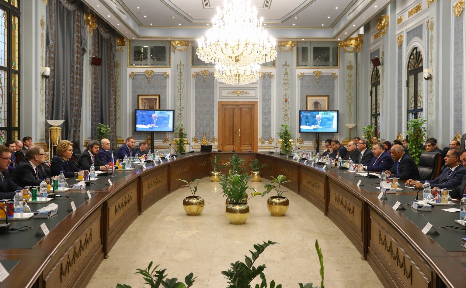 Состоялась встреча Председателя СФ В. Матвиенко с Президентом Египта А ...