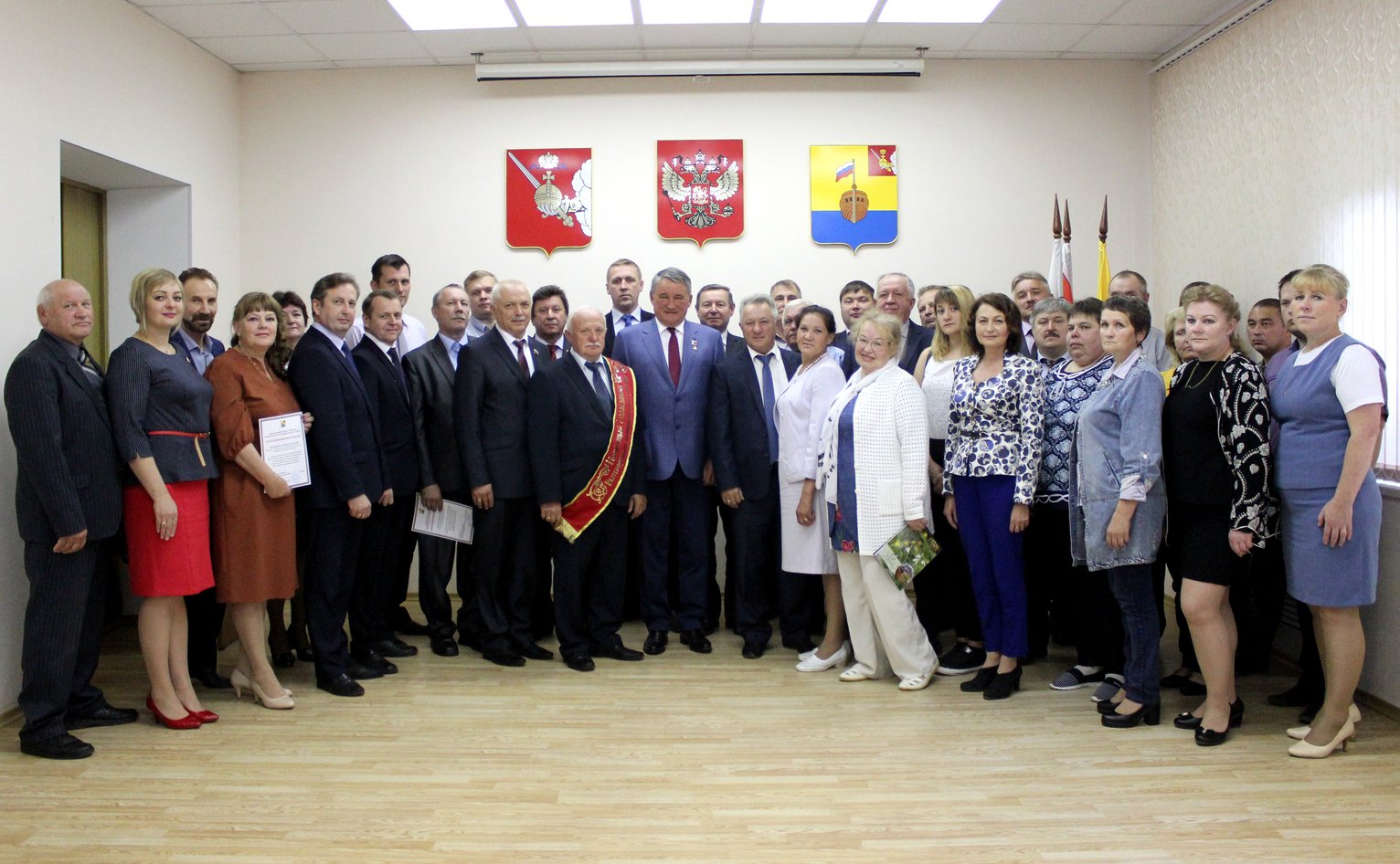 Юрий Воробьев принял участие в мероприятиях, посвящённых Дню города Вытегра и 90-летию образования Вытегорского района