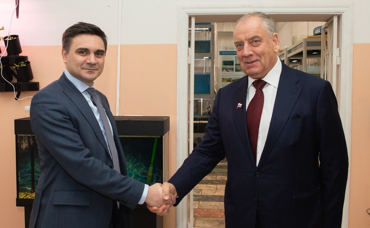 С. Митин посетил Московский государственный университет технологий и ...