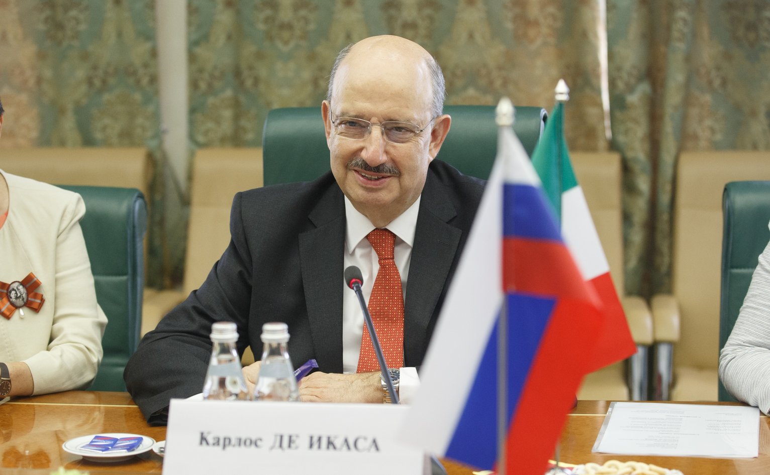 Встреча К. Косачева с заместителем Министра иностранных дел Мексики Карлосом Де Икасой