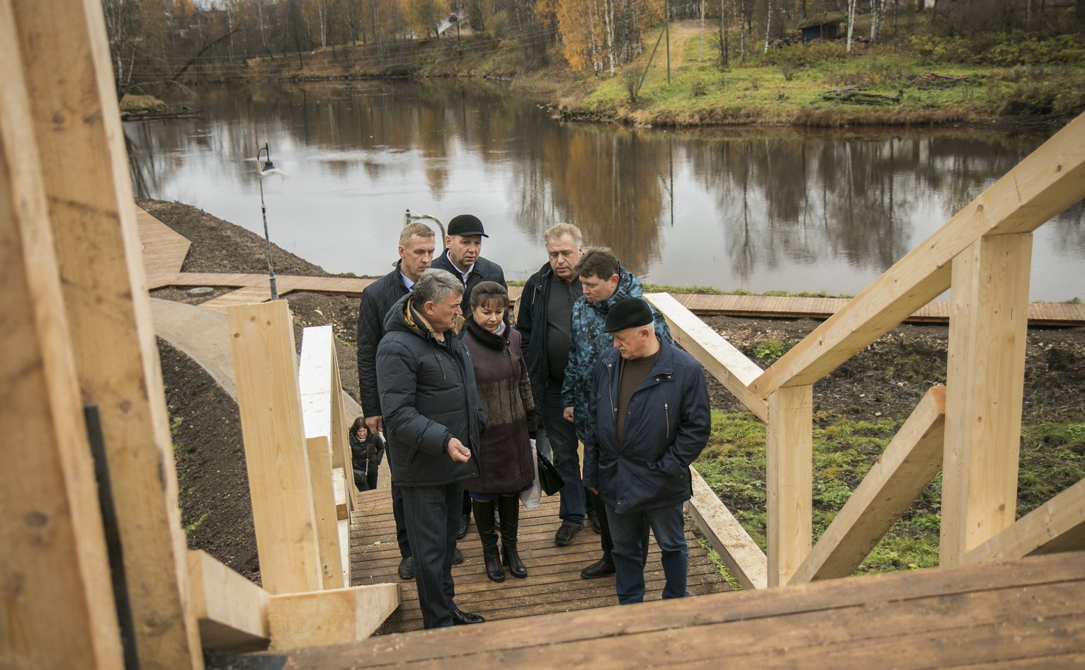 набережная в вытегре