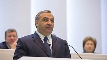 Выступление Министра МЧС В. Пучкова в Совете Федерации