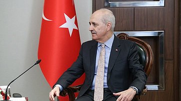 Валентина Матвиенко провела встречу с главой Великого национального собрания Турции Нуманом Куртулмушем