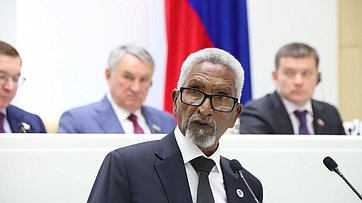 Выступление Председателя Сената Федерального парламента Федеративной Республики Сомали Абди Хаши Абдуллахи