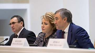 Выступление В. Матвиенко на заседании Совета законодателей