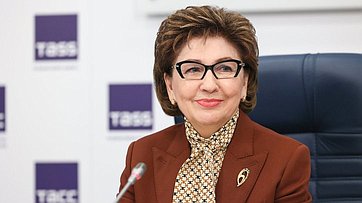 Галина Карелова приняла участие в пресс-конференции, посвященной подведению итогов международной премии «Талантливые женщины в современной индустрии»