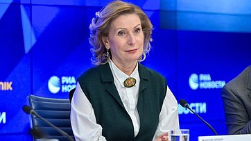 Заместитель Председателя СФ Инна Святенко приняла участие в пресс конференции, посвящённой старту V юбилейного патриотического смотра конкурса для детей и юношества «Я горжусь»