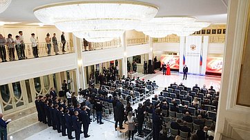 В Совете Федерации состоялась XII церемония награждения детей и подростков, проявивших личное мужество в экстремальных ситуациях