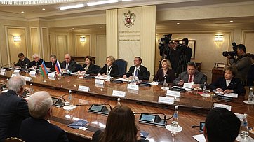 Встреча Председателя СФ Валентины Матвиенко с Председателем Милли Меджлиса Азербайджанской Республики
