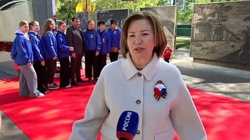Марина Сидухина приняла участие в торжественных мероприятиях в Самарской области, посвященных Празднику весны и труда