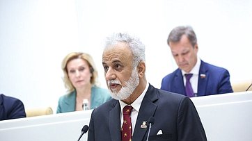 Выступление Председателя Государственного Совета Султаната Оман шейха Абдельмалика Бен Абдаллы Аль-Халили