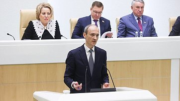 Выступление заместителя Председателя Правительства РФ — Руководителя Аппарата Правительства РФ Дмитрия Григоренко в рамках «Правительственного часа» с докладом на тему «О внедрении цифровых технологий для достижения национальных целей развития РФ»