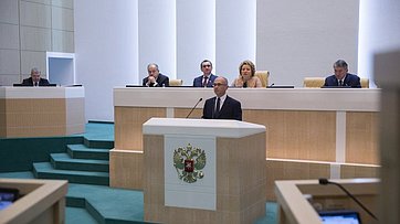 На 388-м заседании СФ в рамках «Времени эксперта» выступил глава «Росатома» С. Кириенко