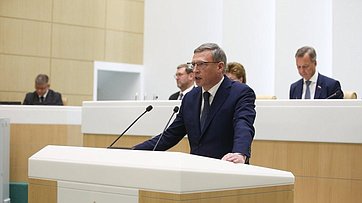 Выступление руководителей Омской области