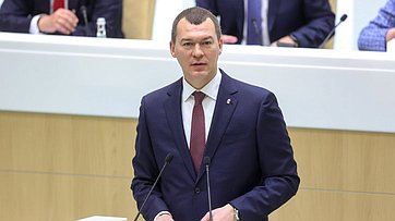 Выступление Министра спорта Российской Федерации Михаила Дегтярева в рамках «Правительственного часа» с докладом на тему «О реализации государственной политики в сфере физической культуры и спорта для достижения национальных целей развития РФ»