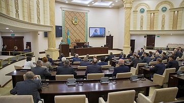 Выступление Председателя Совета Федерации в Сенате Казахстана