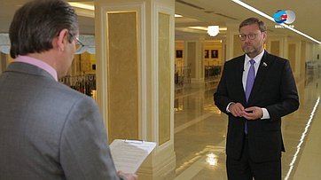 Константин Косачев. National Interest опубликовал статью Путина об истории Второй мировой войны