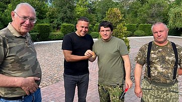 Айрат Гибатдинов посетил Донецкую Народную Республику