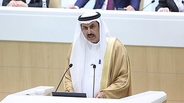 Выступление Председателя Федерального национального совета Объединенных Арабских Эмиратов Сакра Бен Гоббаша Саида Гоббаша