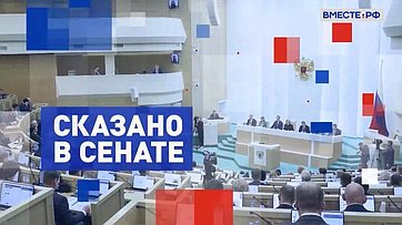 Сказано в Сенате. Андрей Шевченко. Итоги Дней Амурской области в СФ
