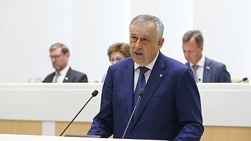 Выступление руководителей Ленинградской области в Совете Федерации