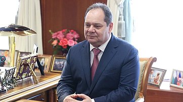 Встреча Председателя Совета Федерации Валентины Матвиенко с Главой Республики Коми Ростиславом Гольдштейном