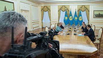 Встреча В. Матвиенко с Президентом Казахстана Н. Назарбаевым