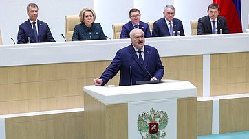 Выступление Президента Республики Беларусь Александра Лукашенко