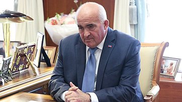 Встреча Председателя Совета Федерации Валентины Матвиенко с губернатором Костромской области Сергеем Ситниковым