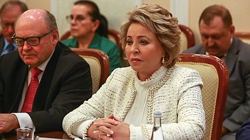 Выступление В. Матвиенко в Сенате Олий Мажлиса Узбекистана