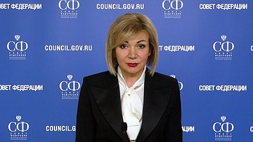 Елена Зленко о подготовке встречи Председателя Совета Федерации с тружениками социальной сферы села