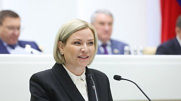 Выступление Министра культуры Российской Федерации Ольги Любимовой в рамках «Правительственного часа» с докладом на тему «О роли культуры в достижении национальных целей развития Российской Федерации в условиях современных вызовов»