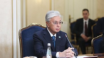 Встреча Председателя Совета Федерации Валентины Матвиенко и Президента Республики Казахстан Касым-Жомарта Токаева